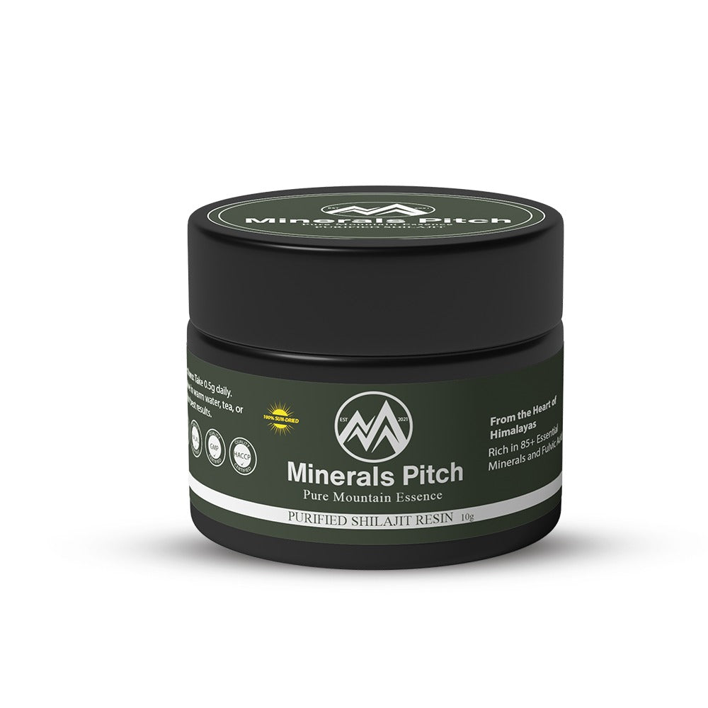 Shilajit Resin | 10 Gram| Pure Himalayan Shilajit by Minerals Pitch