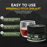 Shilajit Resin | 10 Gram| Pure Himalayan Shilajit by Minerals Pitch