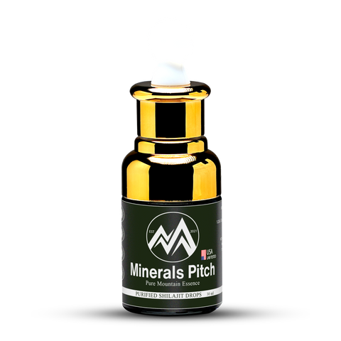 Shilajit Drops | 30ml | Pure Himalayan Shilajit by Minerals Pitch