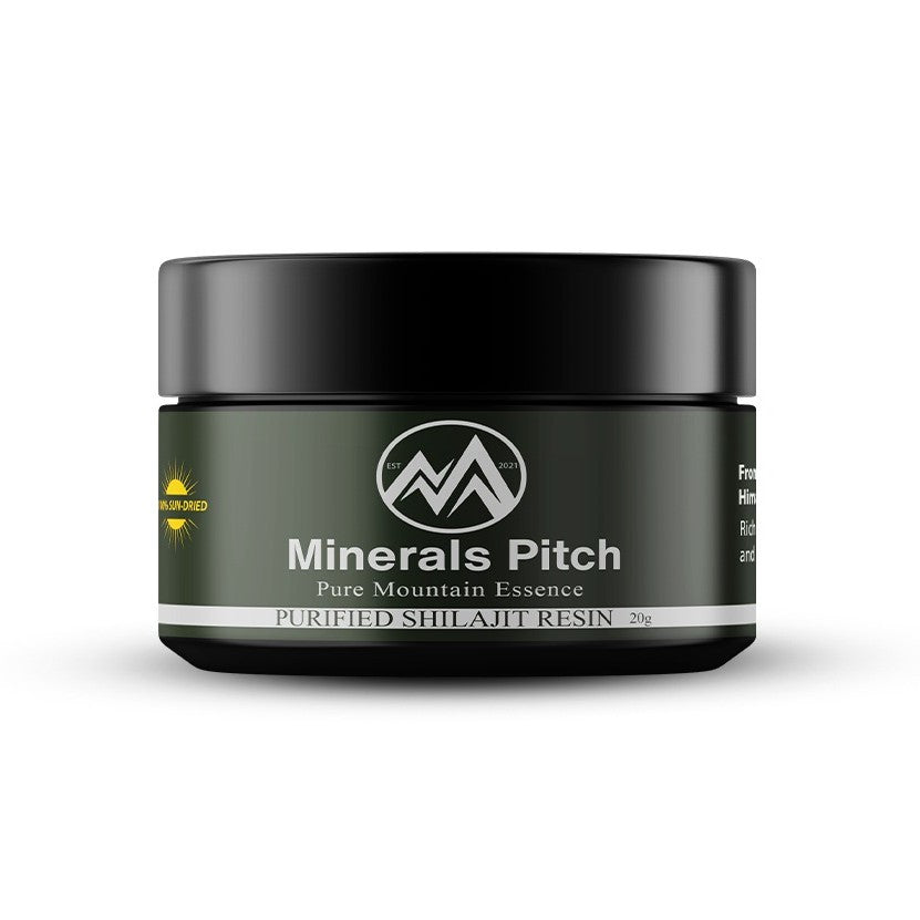 Shilajit Resin | 20 Gram| Pure Himalayan Shilajit by Minerals Pitch