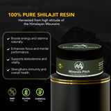 Shilajit Resin | 20 Gram| Pure Himalayan Shilajit by Minerals Pitch