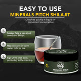 Shilajit Resin | 20 Gram| Pure Himalayan Shilajit by Minerals Pitch